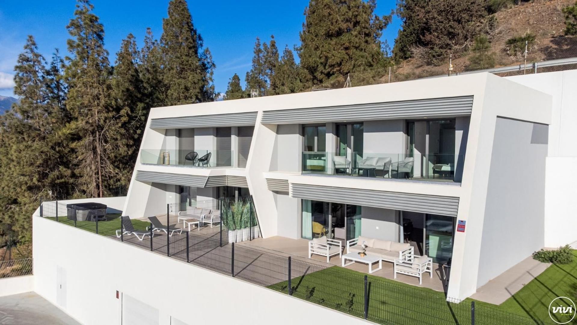 Vivi Homes - Elies House Pool, Gym, Spa & Sea View El Faro Екстер'єр фото